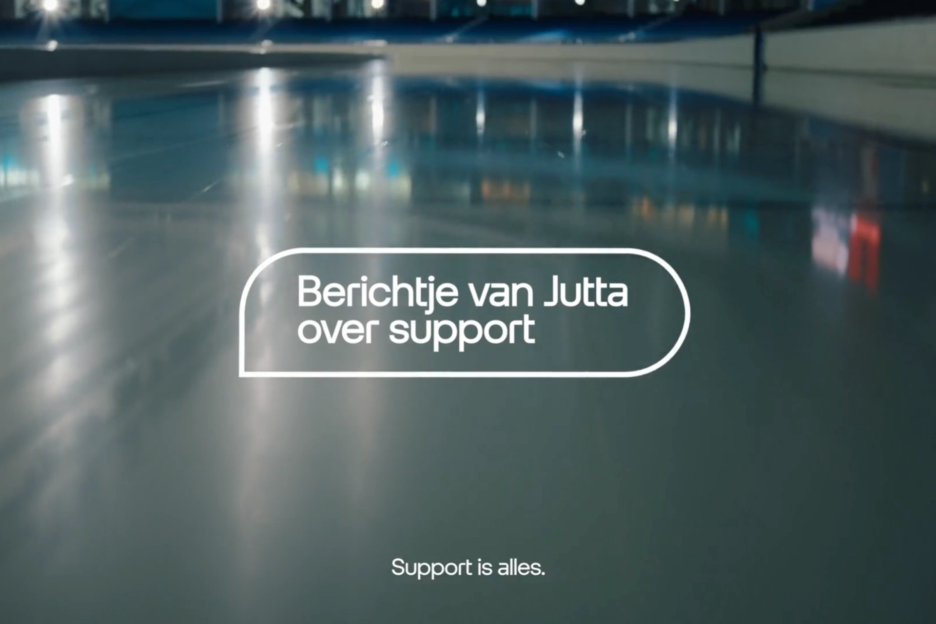 Screenshot - berichtje van Jutta over support.