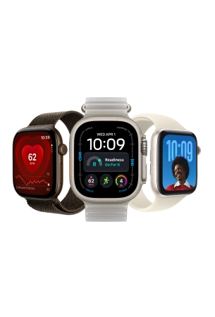 Apple Watch Ultra 4 Titanium Case 49mm Milanees Zwart Titanium - Milanees-Band M