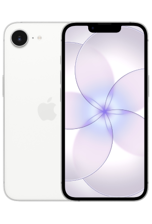 iPhone 17e Wit voor en achterkant