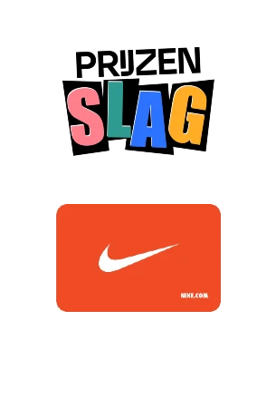 Afbeelding van prijzenslag logo met nike logo