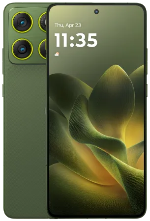 motorola edge 70 groene voor- en achterkant