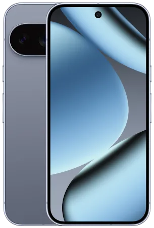 Google Pixel 10 pro in grijs voor en achterkant