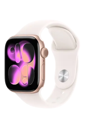 Apple Watch Series 11 Aluminium Case 42mm Rosé Goud