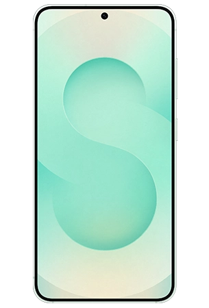 Samsung Galaxy S25 in Lichtgroen