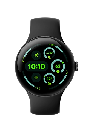 Google Pixel Watch 3 45mm Zwart