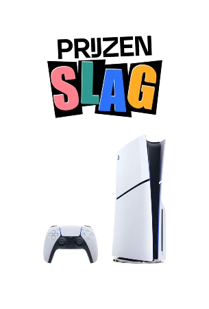 Afbeelding van prijzenslag logo met Playstation 5