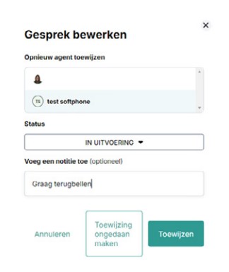 notitie bewerken