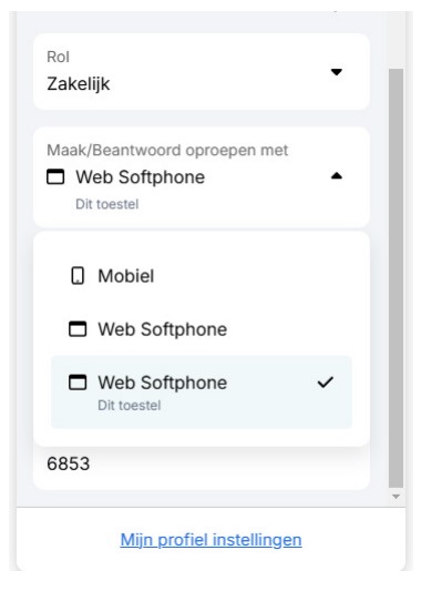 telefonie uitbellen