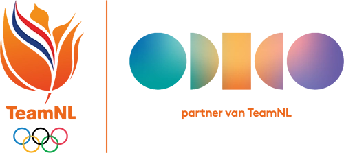 TeamNL logo en Odido logo.