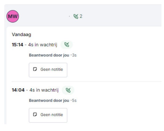 gebundelde oproepen