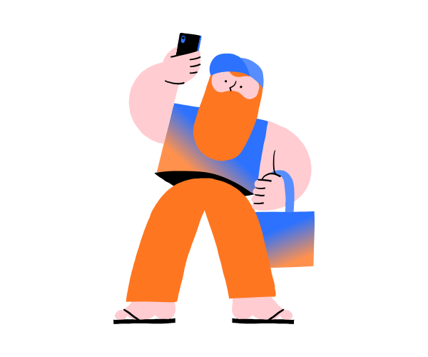 man met baard man met baard