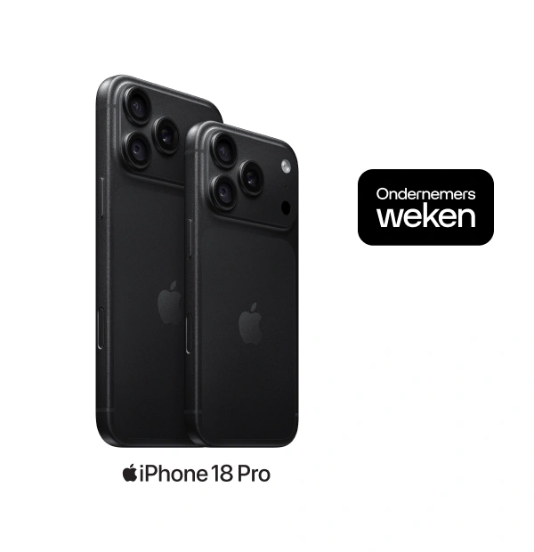 iPhone 18 Pro Ondernemersweken zwart