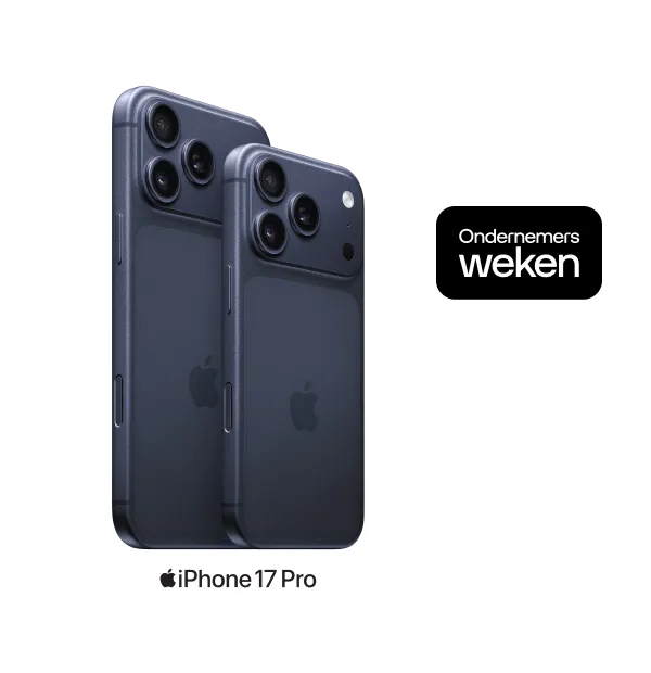 iPhone 17 Pro ondernemersweken