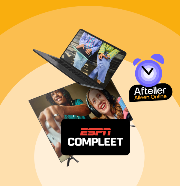 Internet en tv + ESPN Compleet