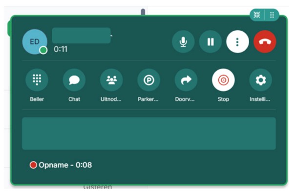 gesprekken opnemen persoonlijke call recording