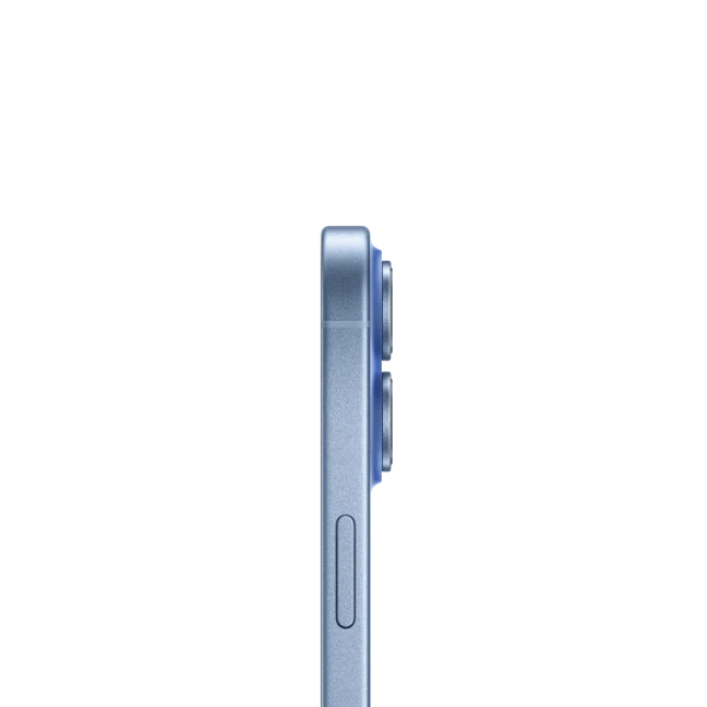 Apple iPhone 17 Blauw Zijkant