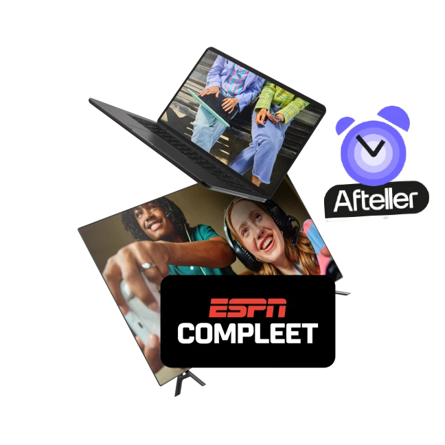 Internet en TV afbeelding met afteller campagne logo icm ESPN compleet logo Internet en TV afbeelding met afteller campagne logo icm ESPN compleet logo