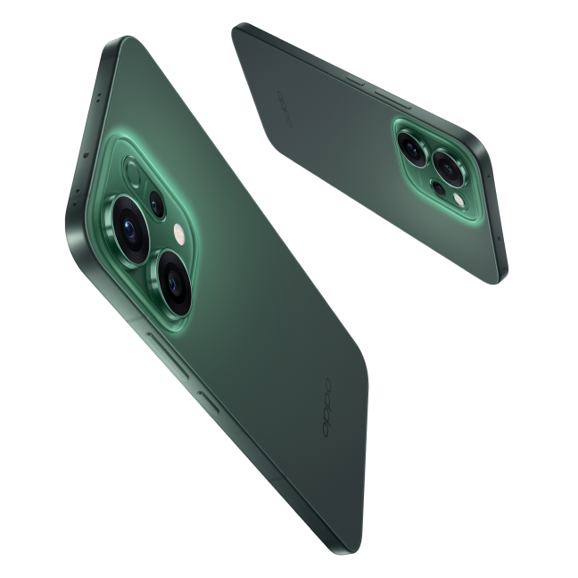 oppo reno14 en reno14 fs in het groen oppo reno14 en reno14 fs in het groen