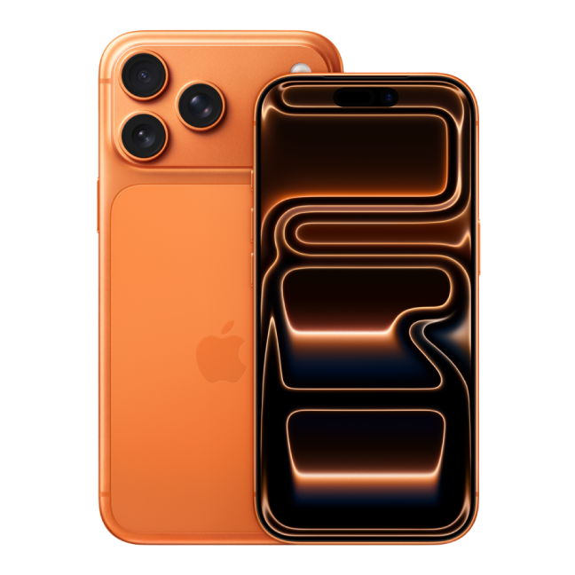 apple iphone 17 pro oranje