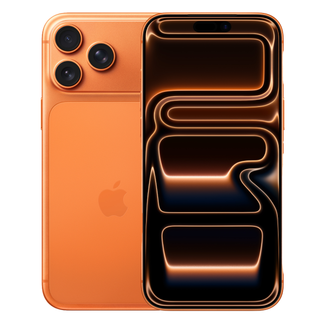 iPhone 17 Pro oranje