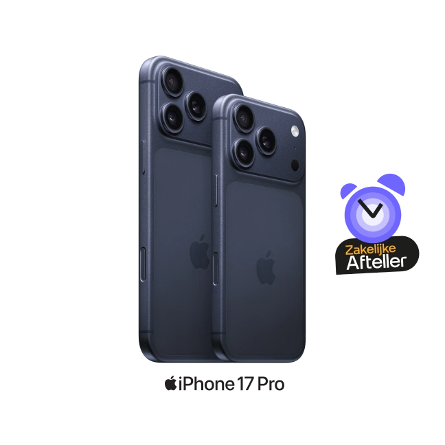 iPhone 17 Pro blauw