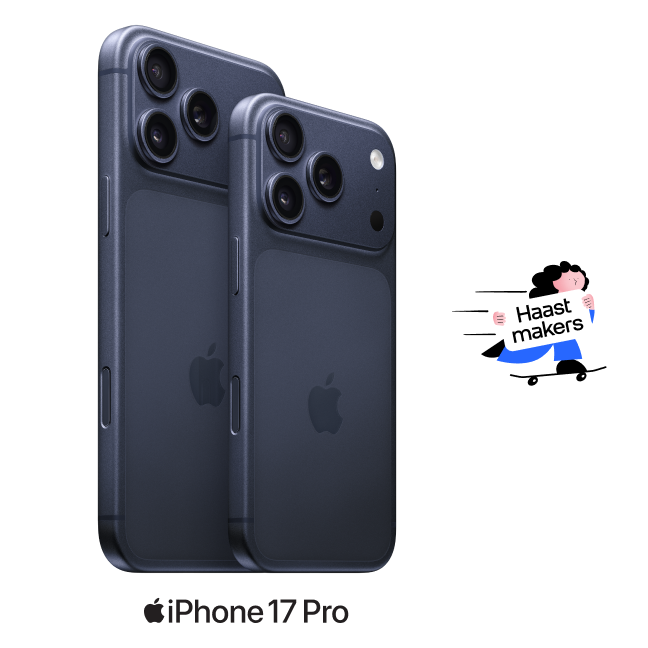 iPhone 17 Pro blauw