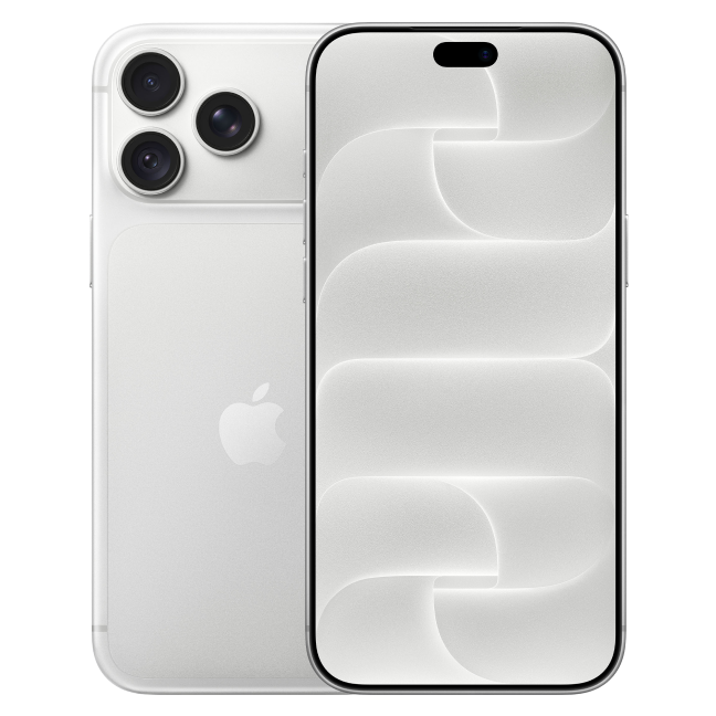 iPhone Pro Max zilver