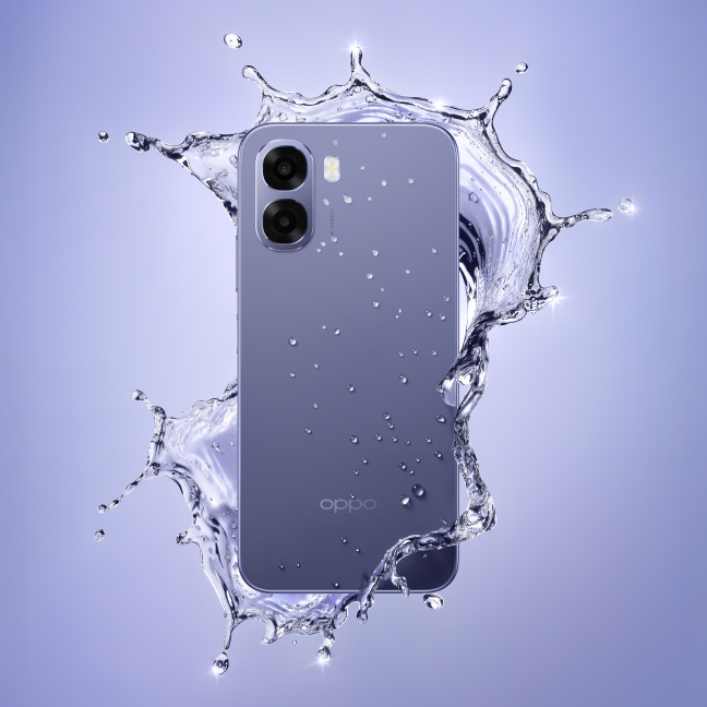 OPPO A6x Black Purple