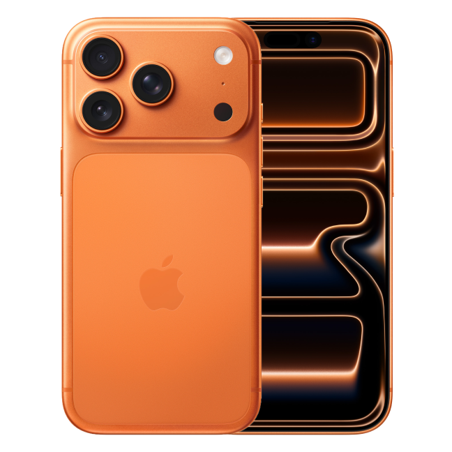 iPhone 17 Pro oranje