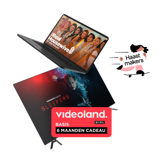 Haastmakers Campagne met Gratis 6 maanden videoland Basis