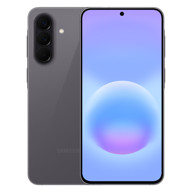 Samsung A57 grijs voor en achterkant