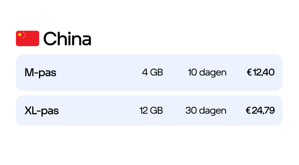 Internet op reis pas china